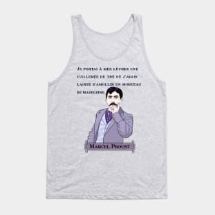 Marcel Proust La Madeleine Tank Top